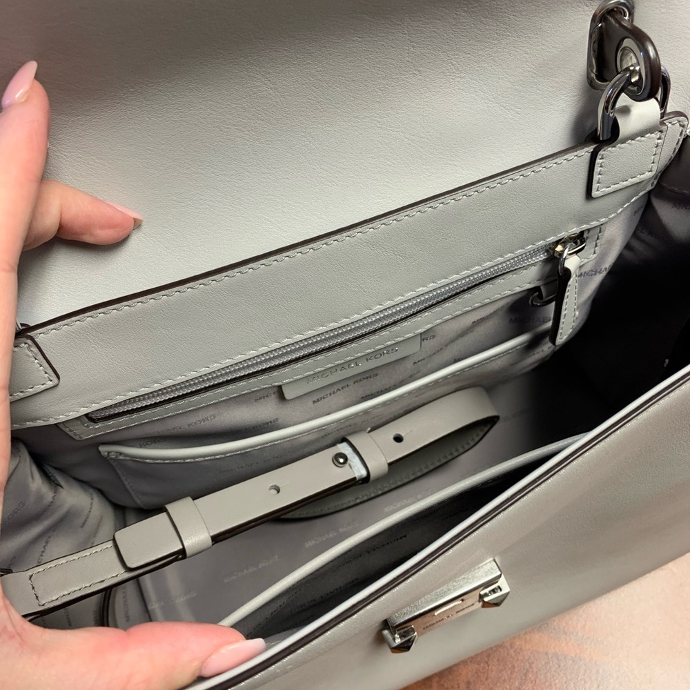 Michael Kors Grey Satchel - Picture 5 of 7